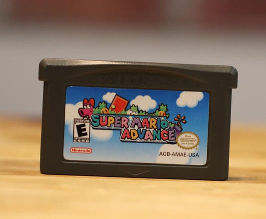 Super Mario Advance Nintendo GBA Video Game Tested