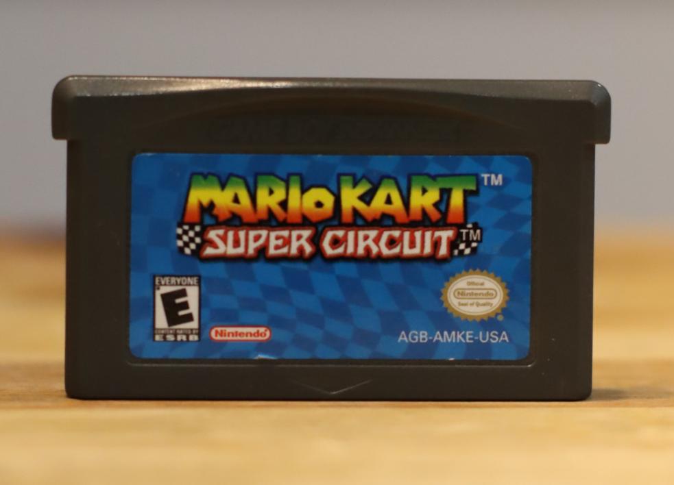 Mario Kart Super Circuit Nintendo Game Boy Advance Tested