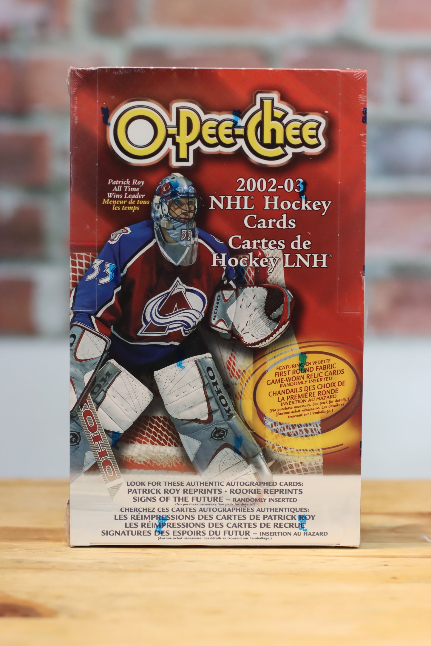 2002/03 OPC O-Pee Chee Hockey Cards Factory Sealed Wax Box (36 Packs)