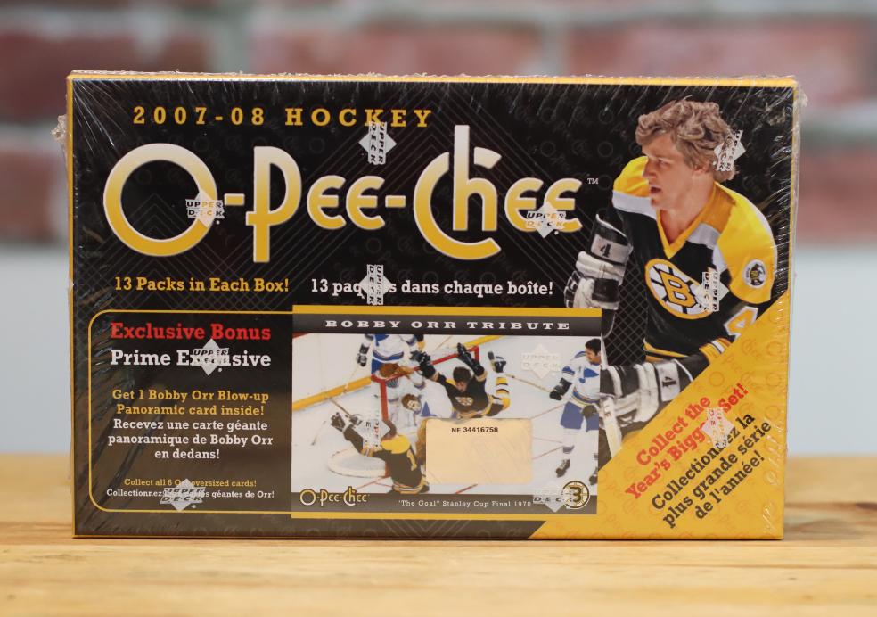 2007/08 OPC O-Pee-Chee Hockey Cards Retail Wax Box (13 Packs)