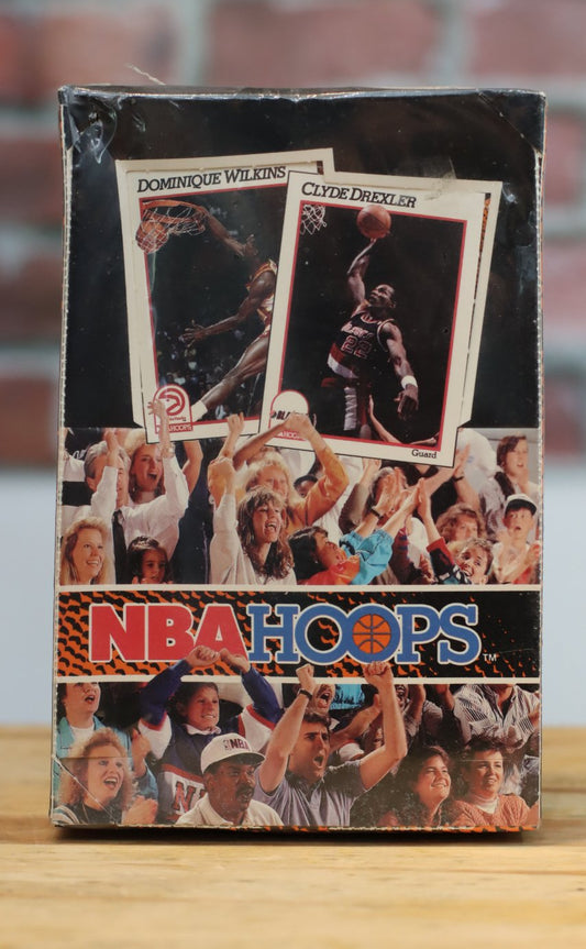 1991/92 NBA Hoops Basketball Cards Hobby Wax Box (36 Packs)