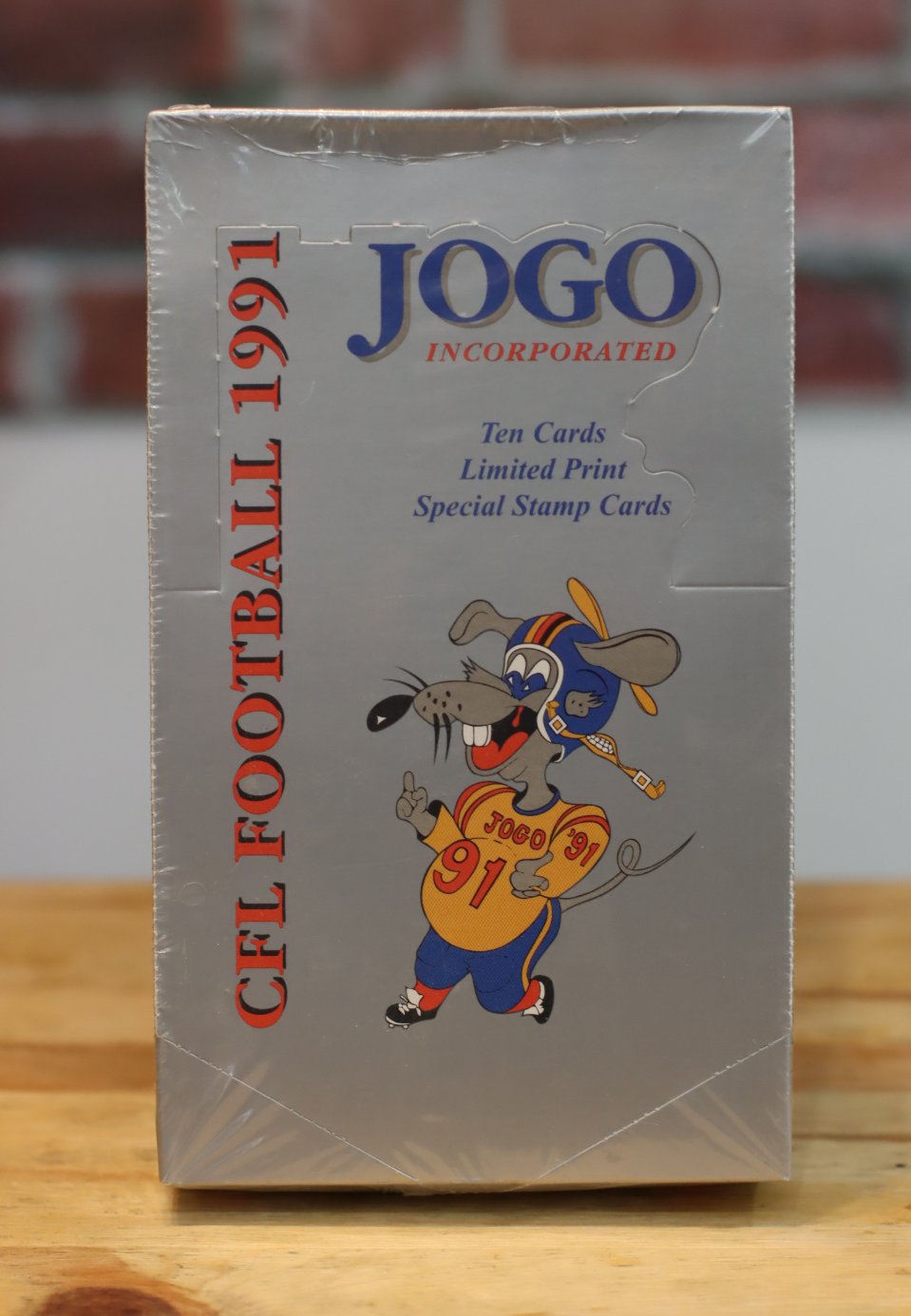 1991 JOGO CFL Canadian Football League Football Cards Hobby Wax Box (36 Packs)