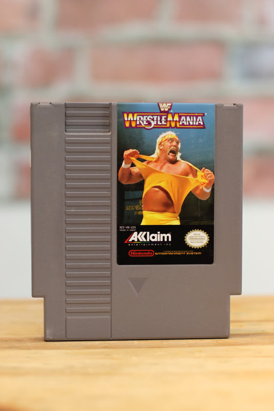 WWF Wrestlemania Original NES Nintendo Video Game Tested