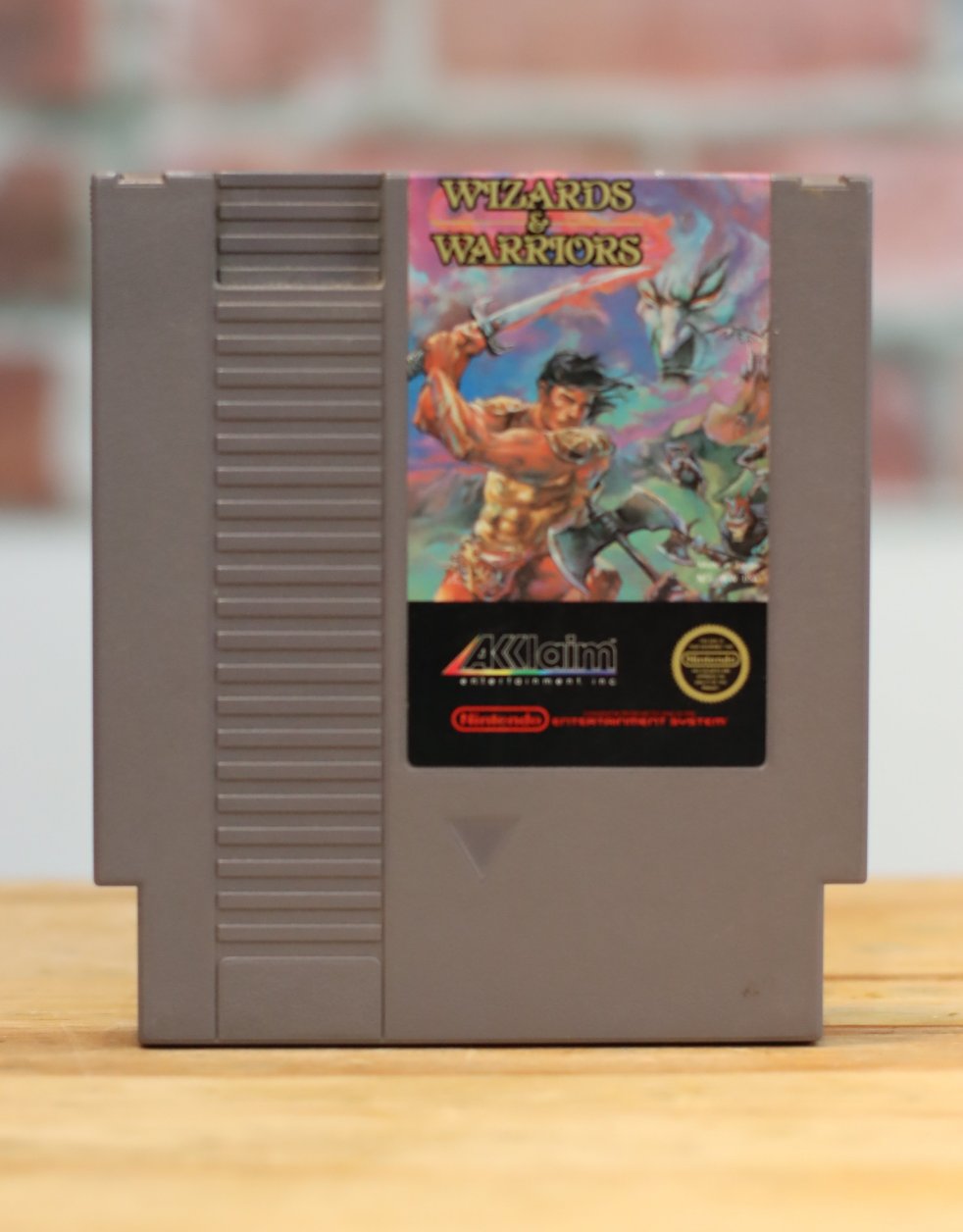 Wizards & Warriors Original NES Nintendo Video Game Tested