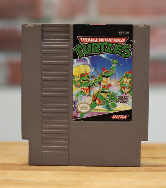 TMNT Teenage Mutant Ninja Turtles Original NES Nintendo Video Game Tested
