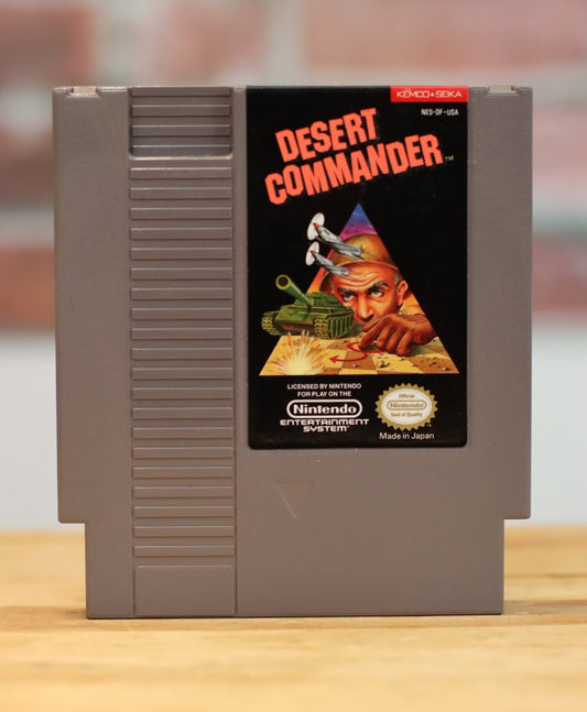 Desert Commander Original NES Nintendo Video Game Tested - Excellent Condition!