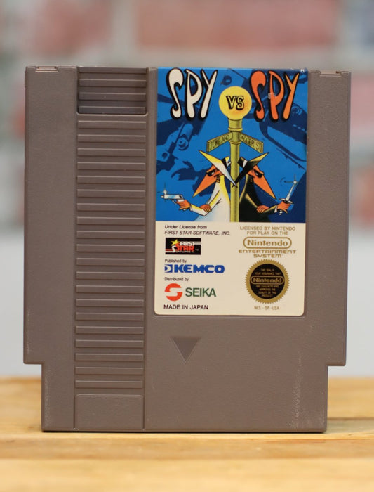 Spy VS Spy Original NES Nintendo Video Game Tested