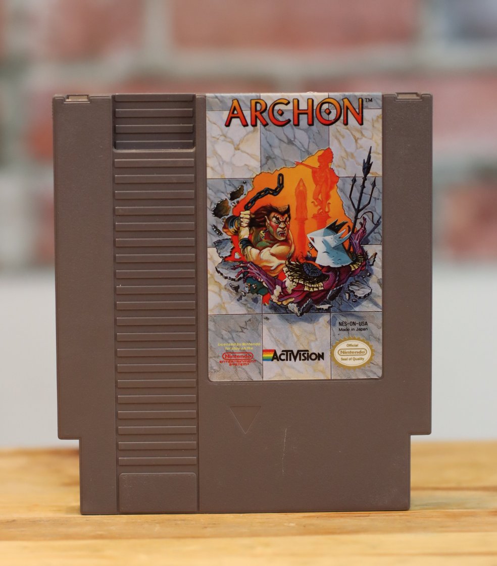 Archon Original NES Nintendo Video Game Tested