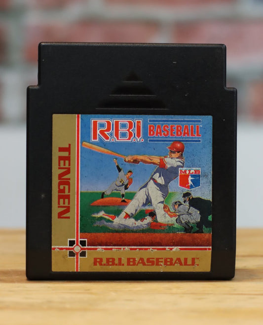 RBI Baseball Tengen Original NES Nintendo Video Game Tested