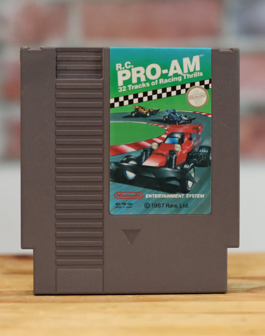 R.C. Pro-Am Racing Original NES Nintendo Video Game Tested