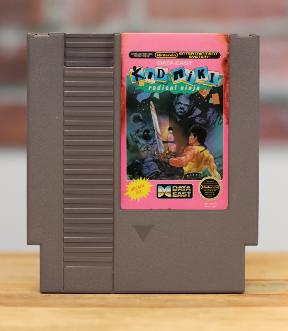 Kid Niki Radical Ninja Original NES Nintendo Video Game Tested