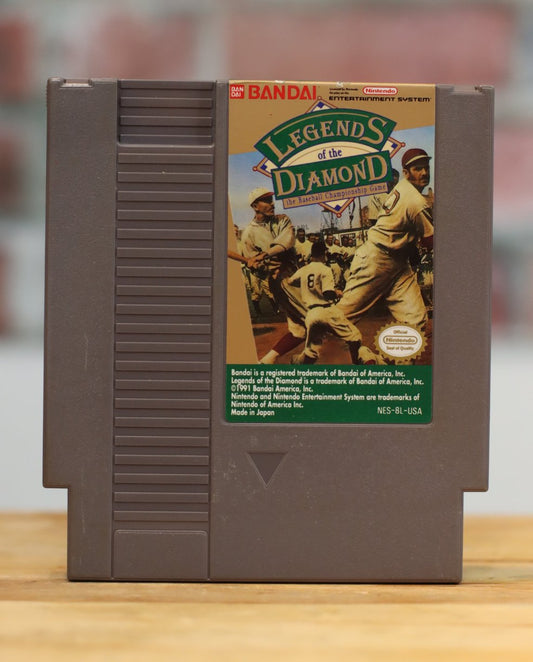 Legends Of The Diamond Original NES Nintendo Video Game Tested