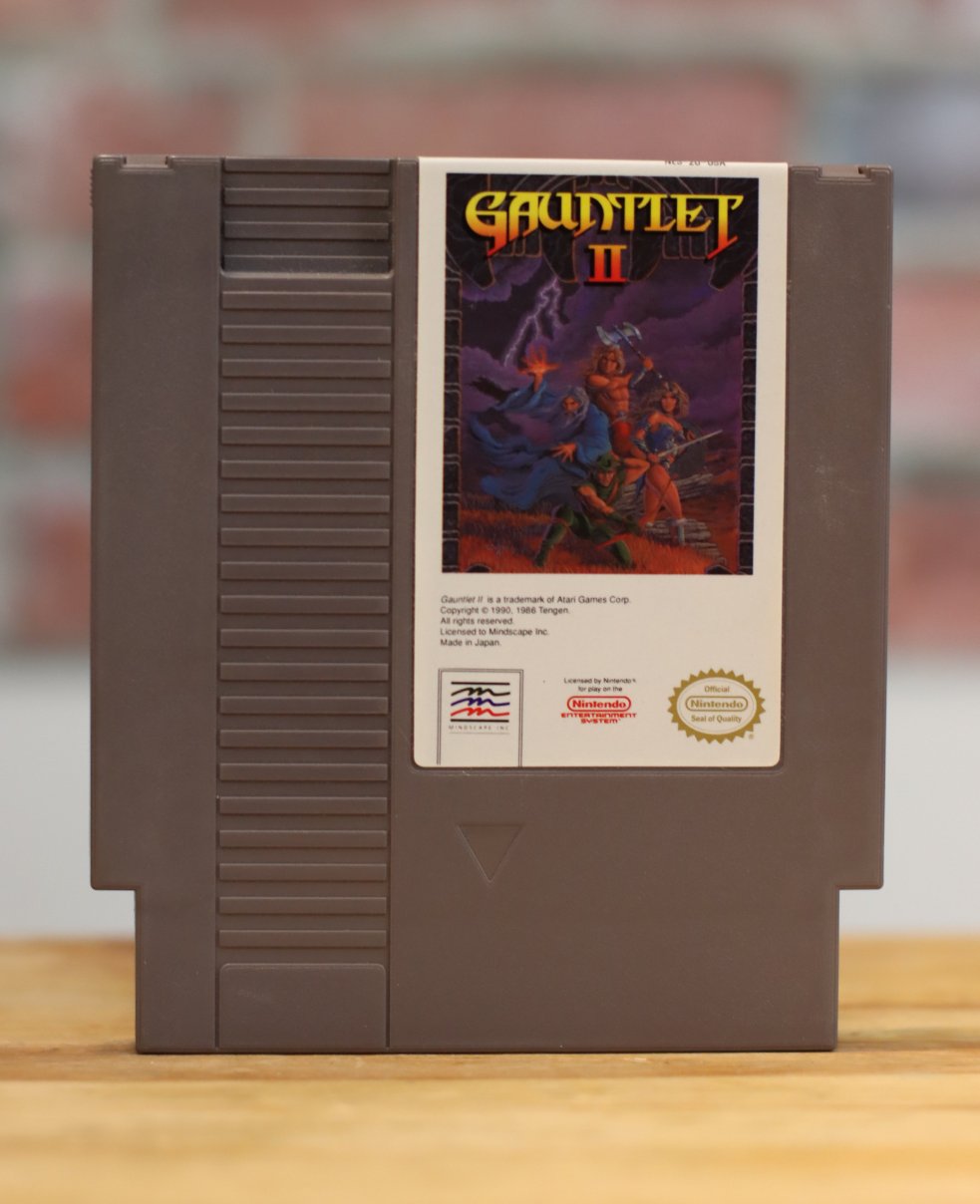 Gauntlet II Original NES Nintendo Video Game Tested