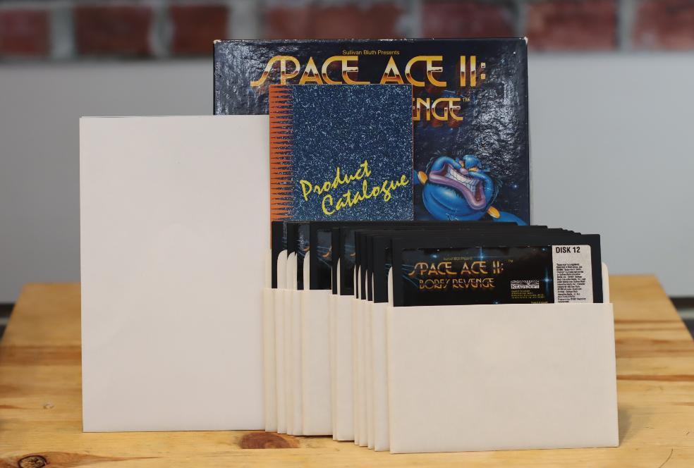 Space Age II: Borf's Revenge Original PC Tandy Computer Video Game