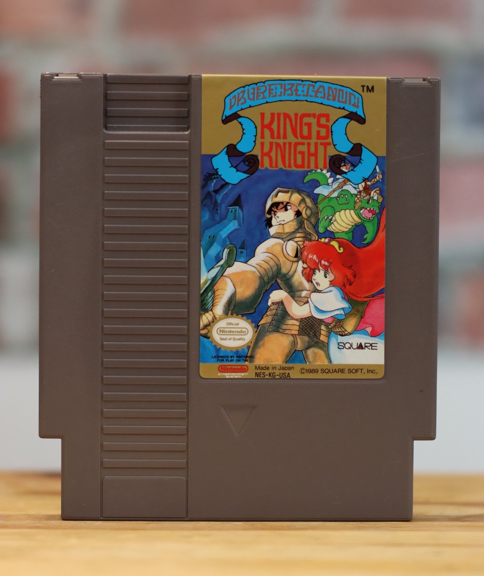 King's Knight Original NES Nintendo Video Game Tested