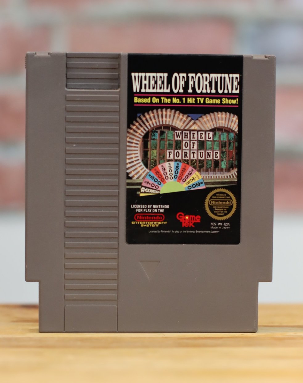 Wheel Of Fortune Original NES Nintendo Video Game Tested