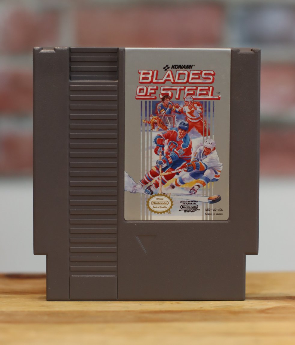 Blades Of Steel Original NES Nintendo Video Game Tested
