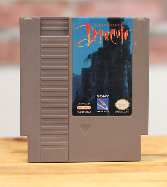 Dracula Original NES Nintendo Video Game Tested