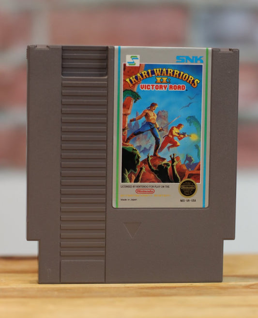 Ikari Warriors II Victory Road Original NES Nintendo Video Game Tested