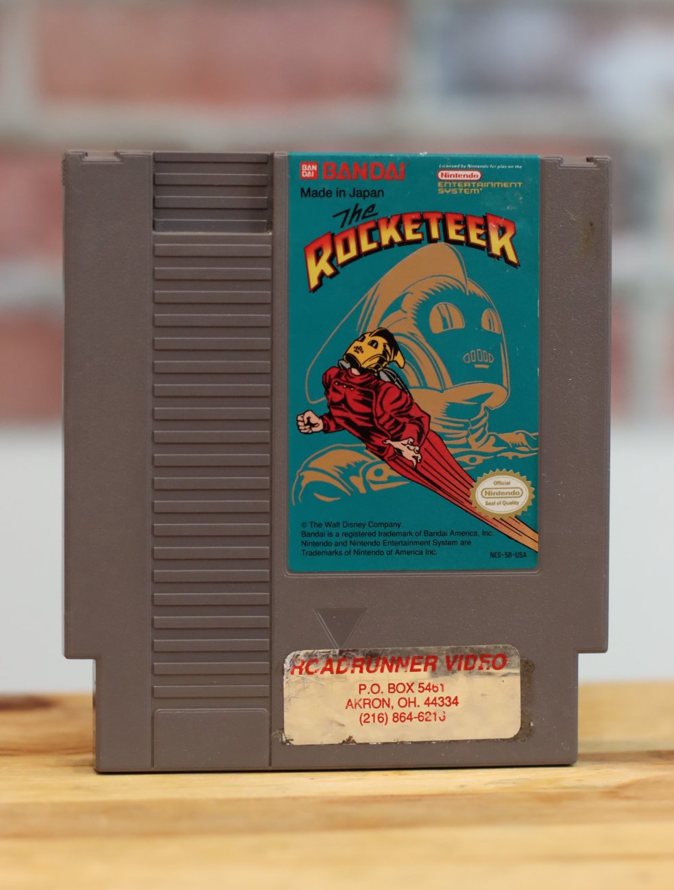 The Rocketeer Original NES Nintendo Video Game Tested
