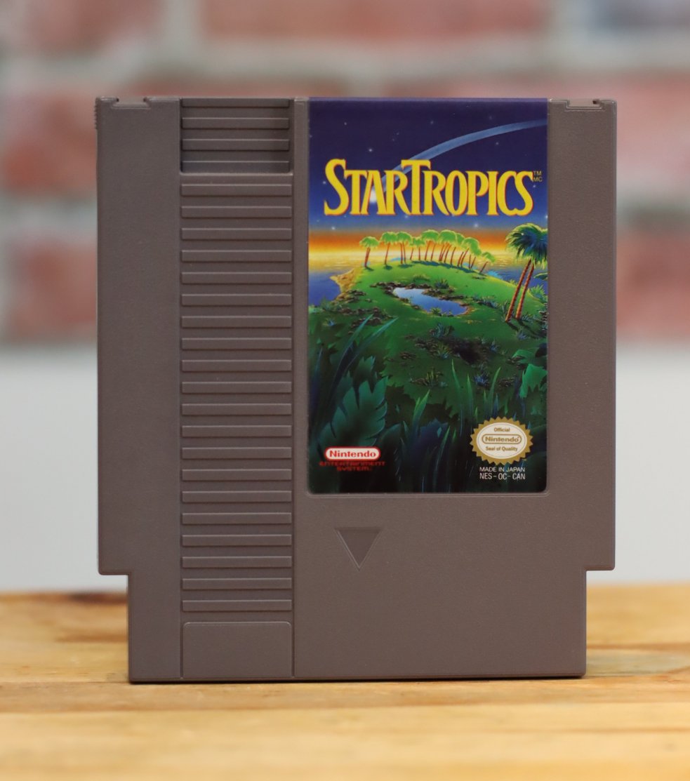 Star Tropics Original NES Nintendo Video Game Tested