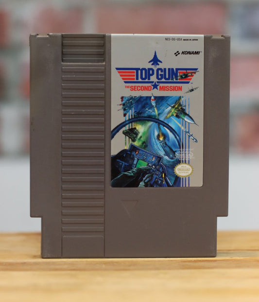 Top Gun Original NES Nintendo Video Game Tested