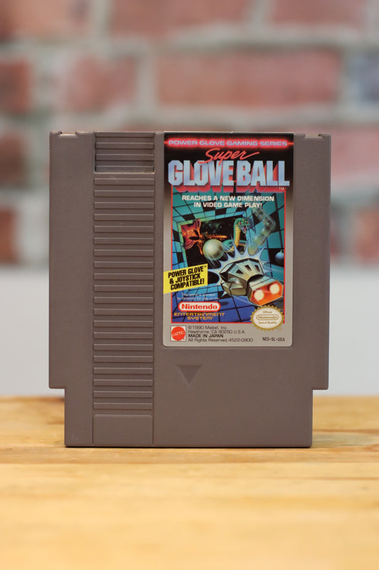 Super Glove Ball Original NES Nintendo Video Game Tested