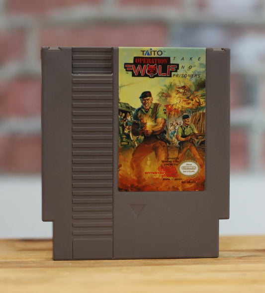 Operation Wolf Original NES Nintendo Video Game Tested