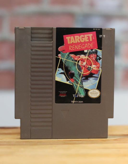 Target Renegade Original NES Nintendo Video Game Tested