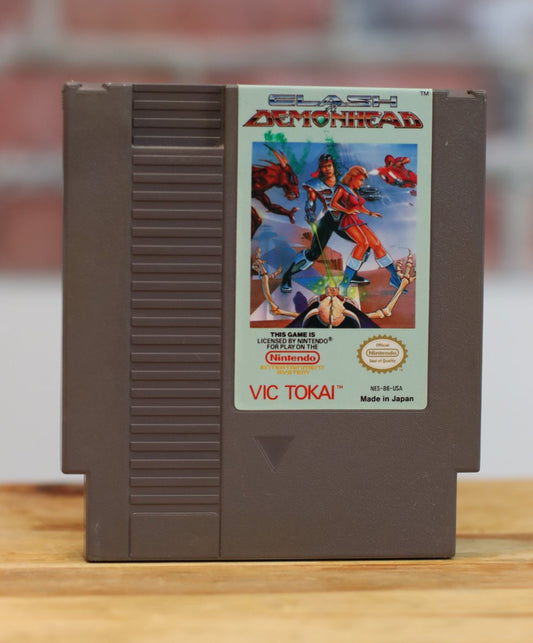 Clash At Demonhead Original NES Nintendo Video Game Tested