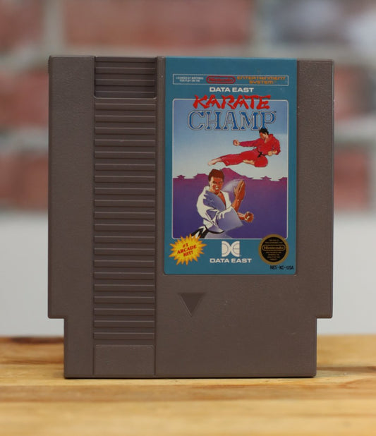 Karate Champ Original NES Nintendo Video Game Tested