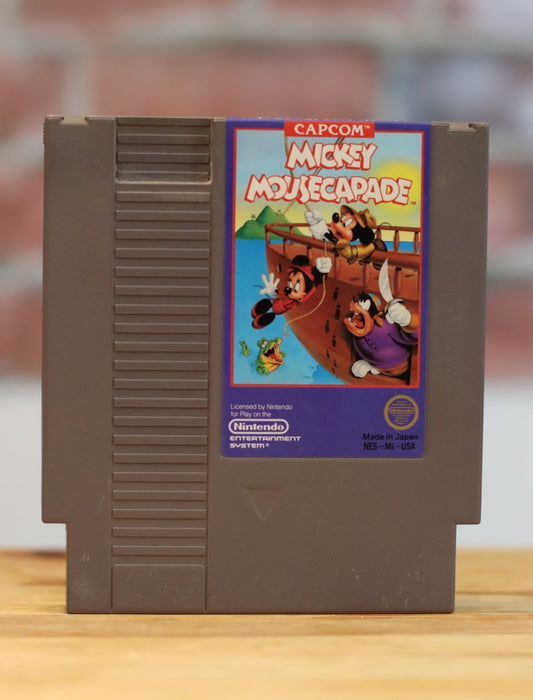 Mickey Mousecapade Original NES Nintendo Video Game Tested