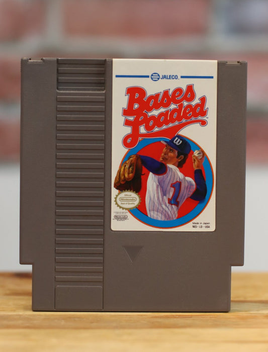 Bases Loaded Original NES Nintendo Video Game Tested