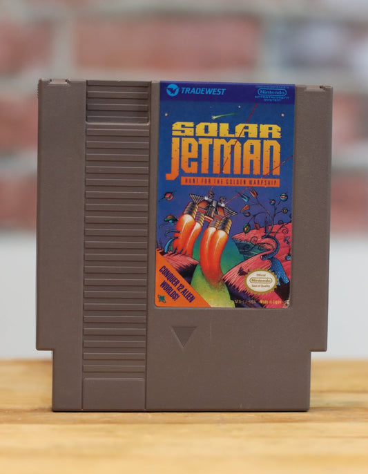 Solar Jetman Original NES Nintendo Video Game Tested