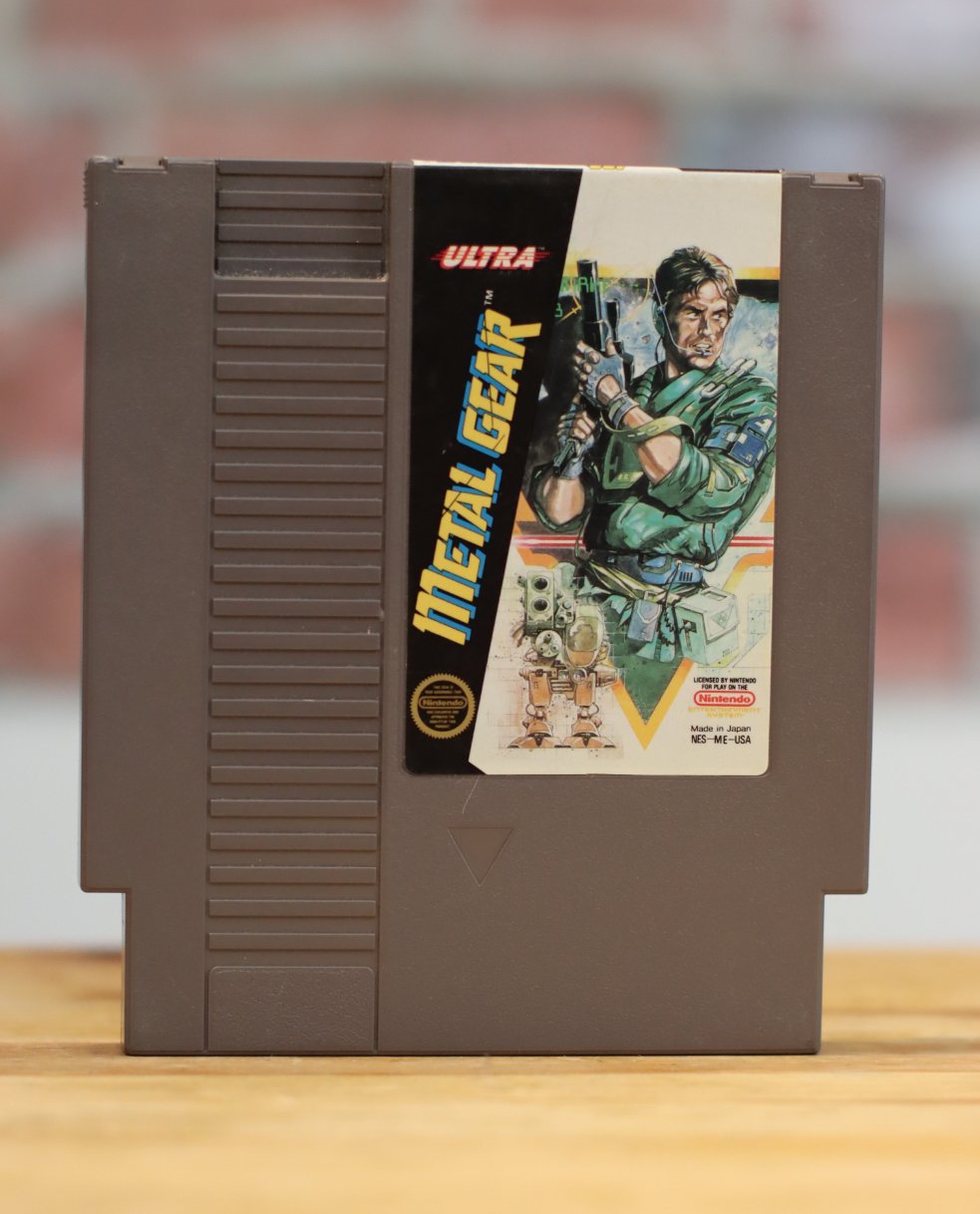 Metal Gear Original NES Nintendo Video Game Tested