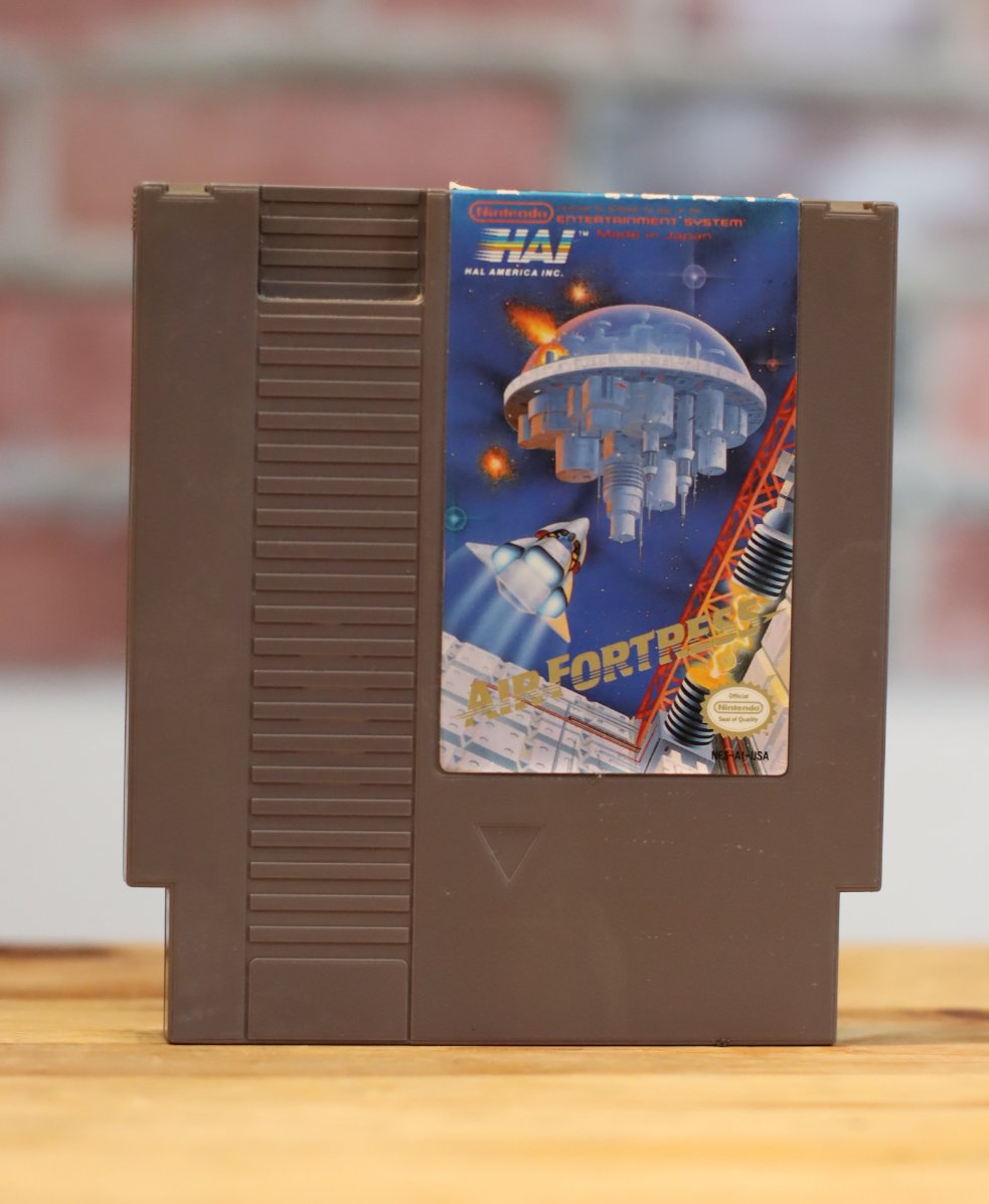 Air Fortress Original NES Nintendo Video Game Tested