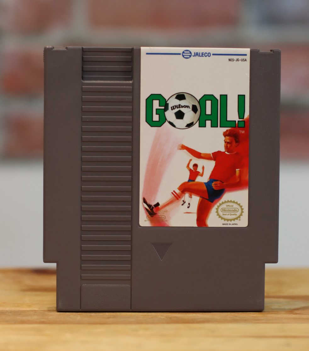 GOAL Soccer Original NES Nintendo Video Game Tested