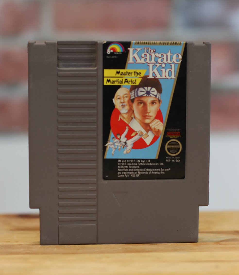 The Karate Kid Original NES Nintendo Video Game Tested