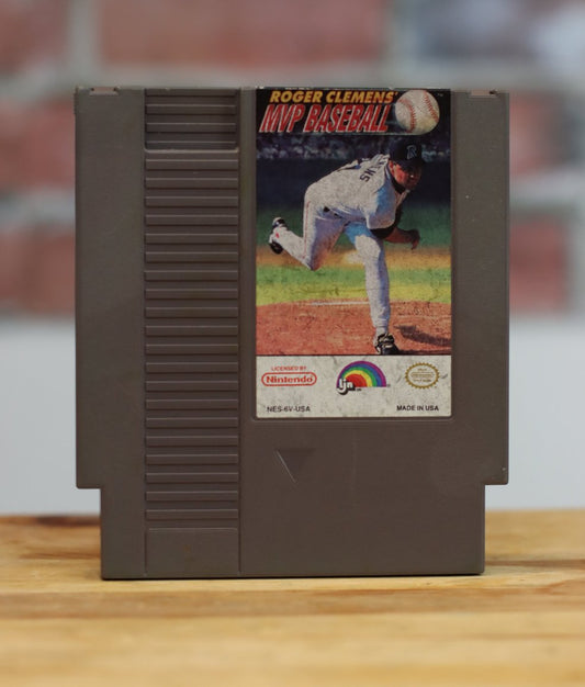 Roger Clemens Major League Baseball Original NES Nintendo Video Game Tested