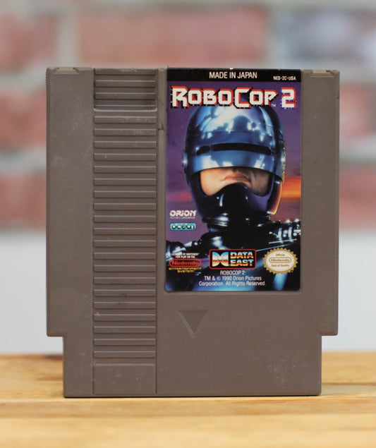 Robo Cop 2 Original NES Nintendo Video Game Tested