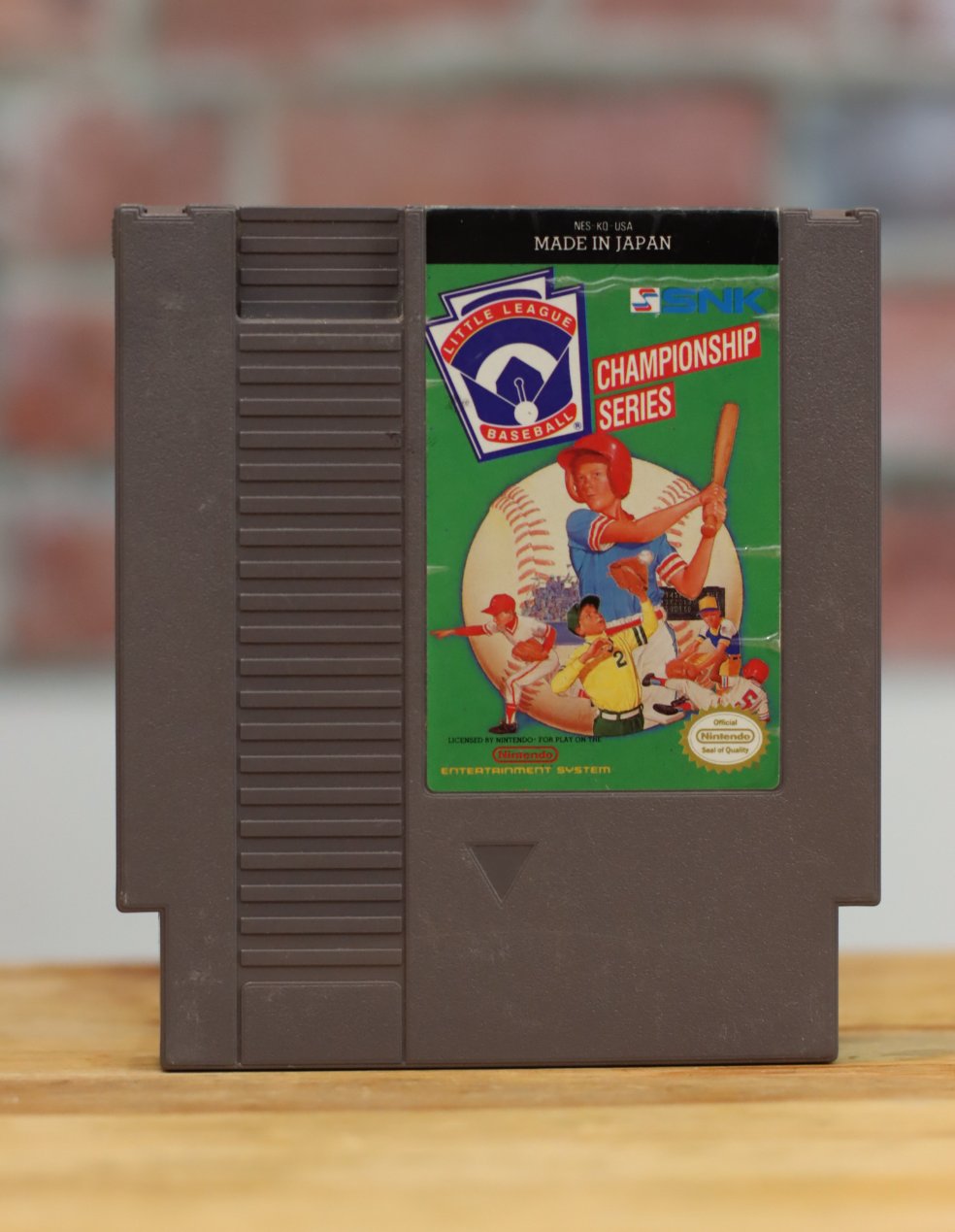 Little League Championship Series Baseball Original NES Nintendo Video Game Tested
