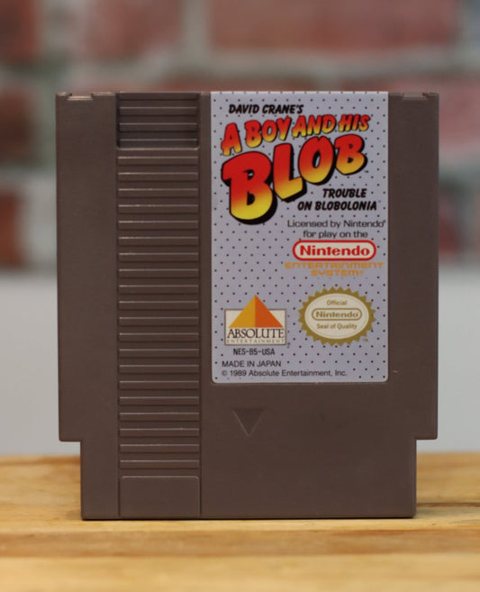 A Boy And His Blob Original NES Nintendo Video Game Tested