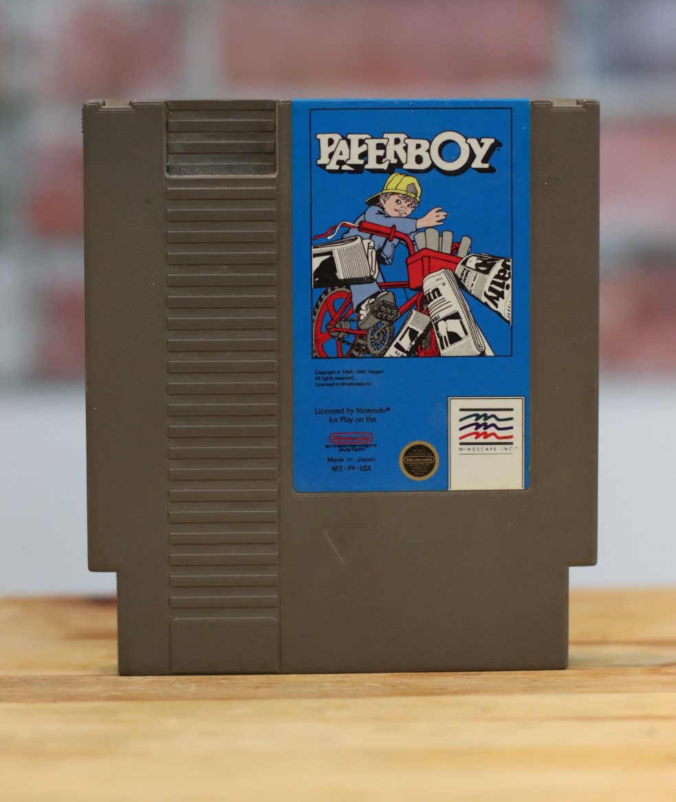 Paperboy Original NES Nintendo Video Game Tested