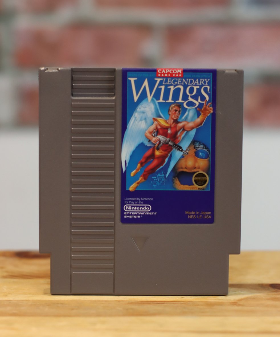 Legendary Wings Original NES Nintendo Video Game Tested