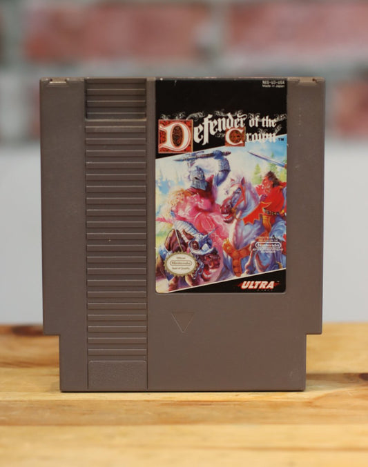 Defender Of The Crown Original NES Nintendo Video Game Tested
