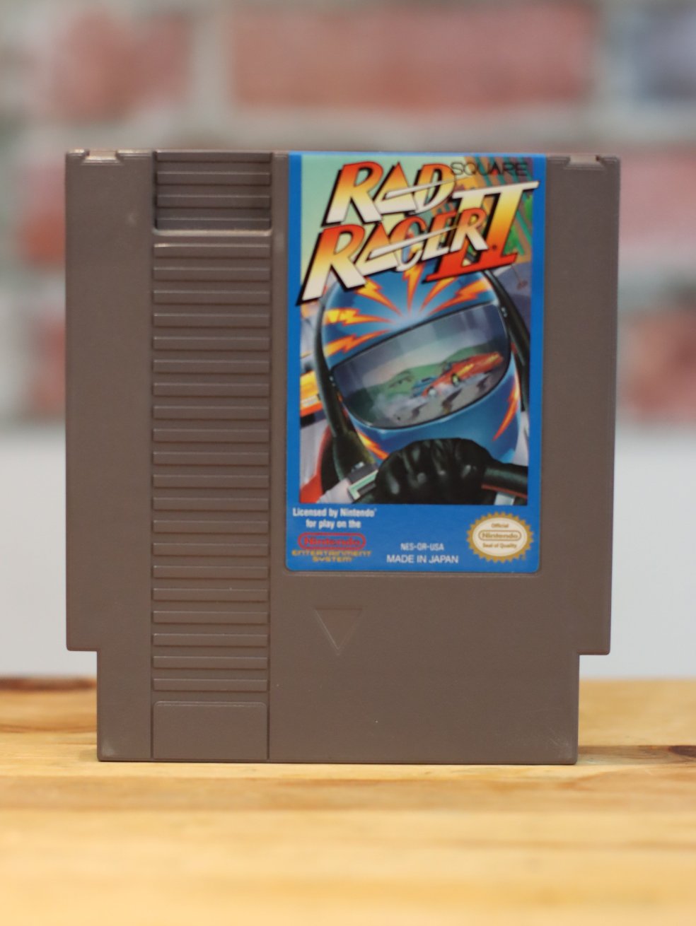 Rad Racer 2 Original NES Nintendo Video Game Tested
