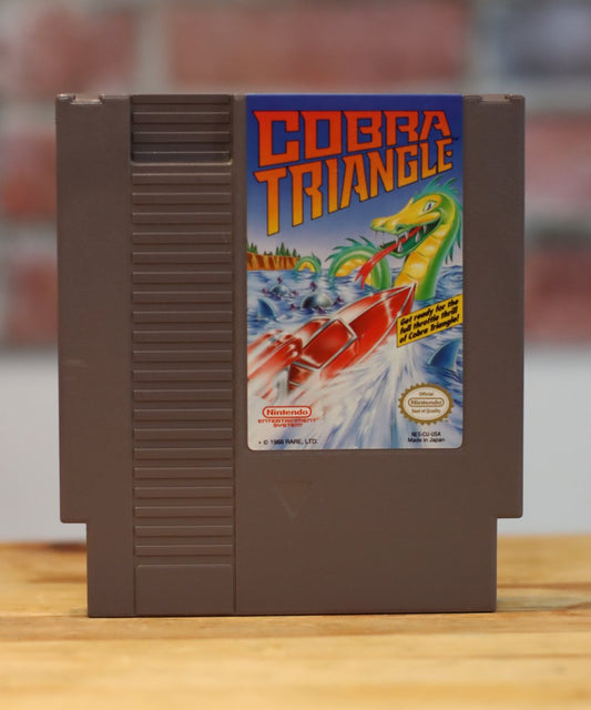Cobra Triangle Original NES Nintendo Video Game Tested