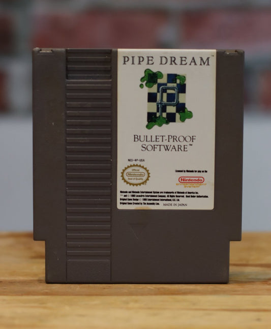Pipe Dream Original NES Nintendo Video Game Tested