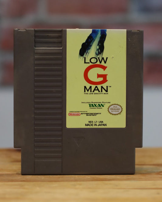 Low G Man Original NES Nintendo Video Game Tested