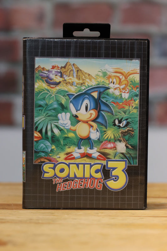 Sonic The Hedgehog 3 Original Sega Genesis Video Game Tested